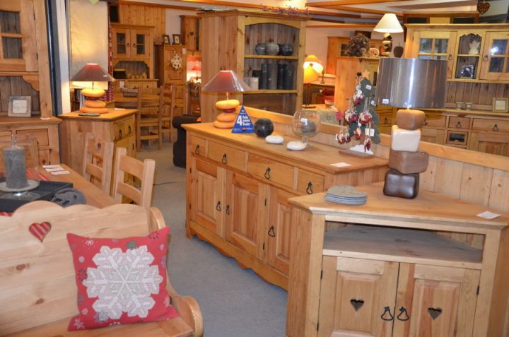 Table Rabattable Cuisine Paris: Meubles Montagne Pin intérieur Cuisine Style Montagne