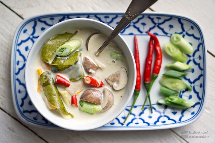 tom kha gai vegetarisch tom kha gai vegetarisch
