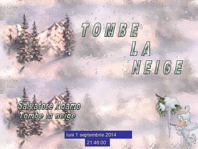 tombe la neige deutsch tombe la neige deutsch