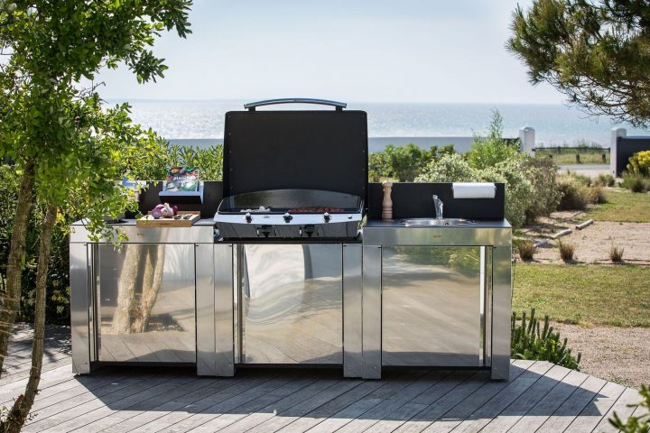 meuble evier cuisine exterieure