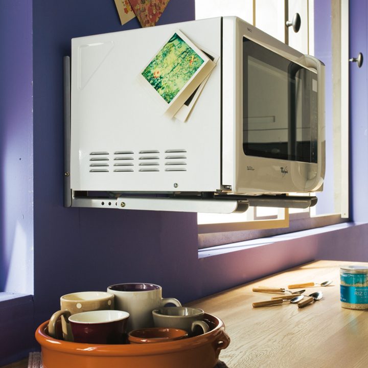 meuble cuisine haut micro onde