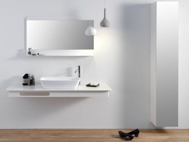meuble haut salle de bain miroir