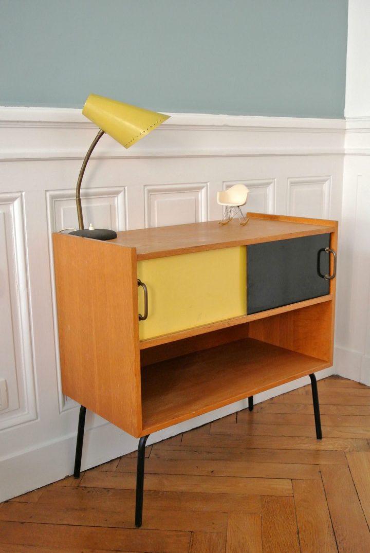 meuble tv vintage année 60