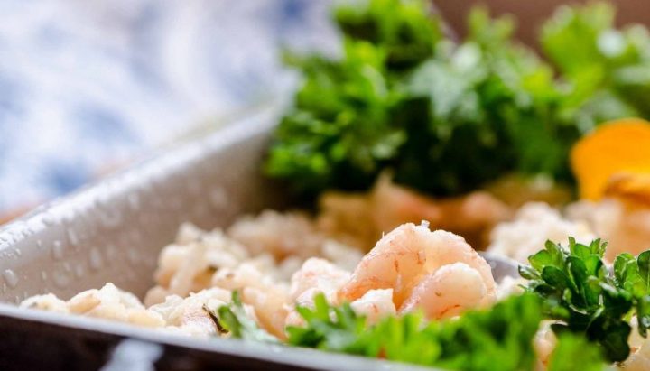 risotto mit garnelen italienisch