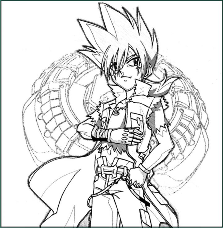dessin toupie beyblade impressionnant photos coloriage de