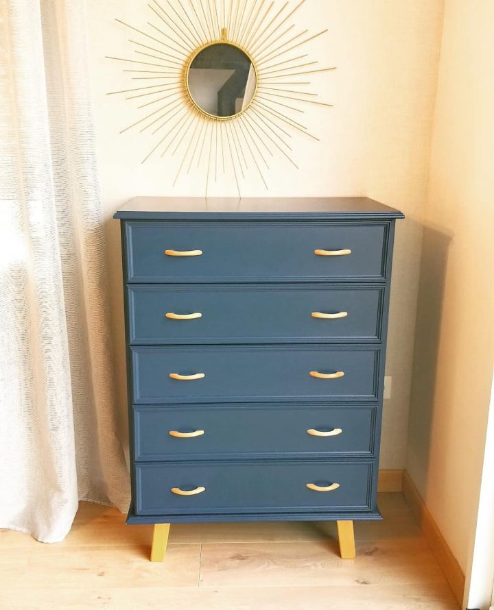 relooking meuble bleu canard relooking meuble bleu canard