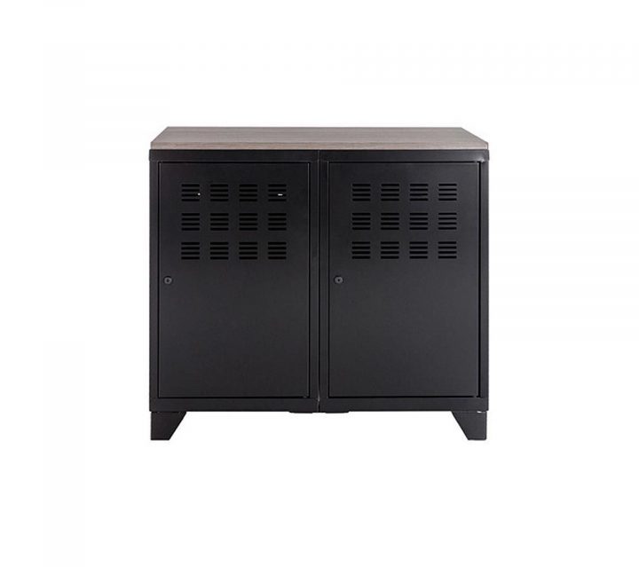 meuble rangement métal industriel