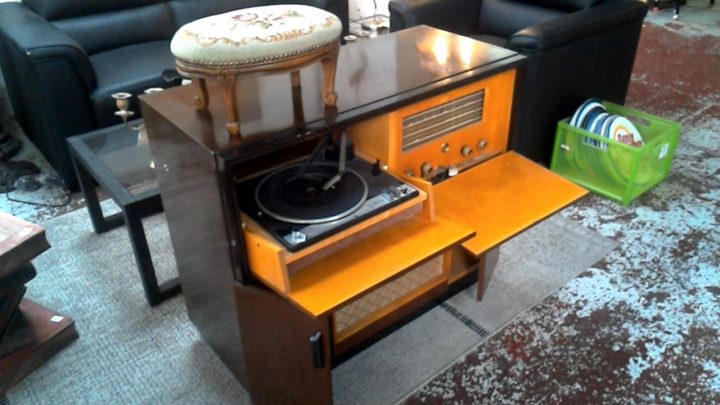 meuble hi fi vintage