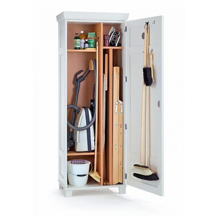 colonne meuble range balai et aspirateur