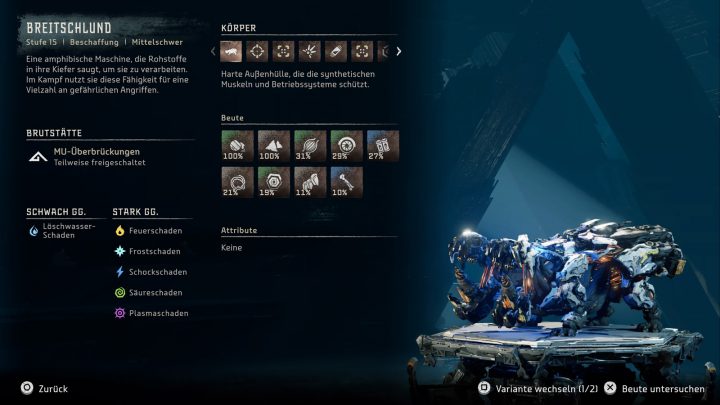 forbidden west alle maschinen scannen