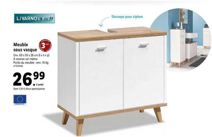 meuble salle de bain lidl 2022