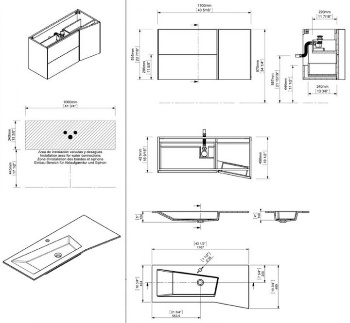 hauteur evacuation meuble vasque hauteur evacuation meuble vasque