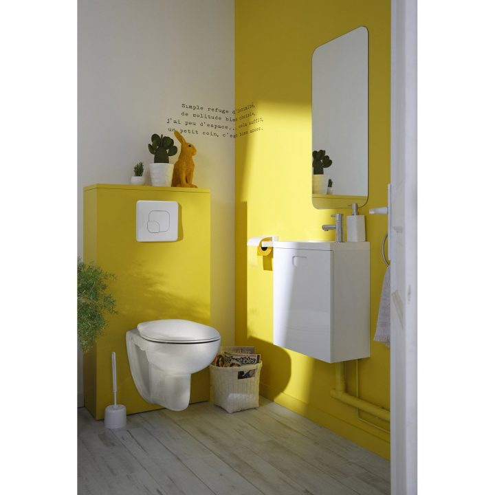 leroy merlin habillage toilette suspendu