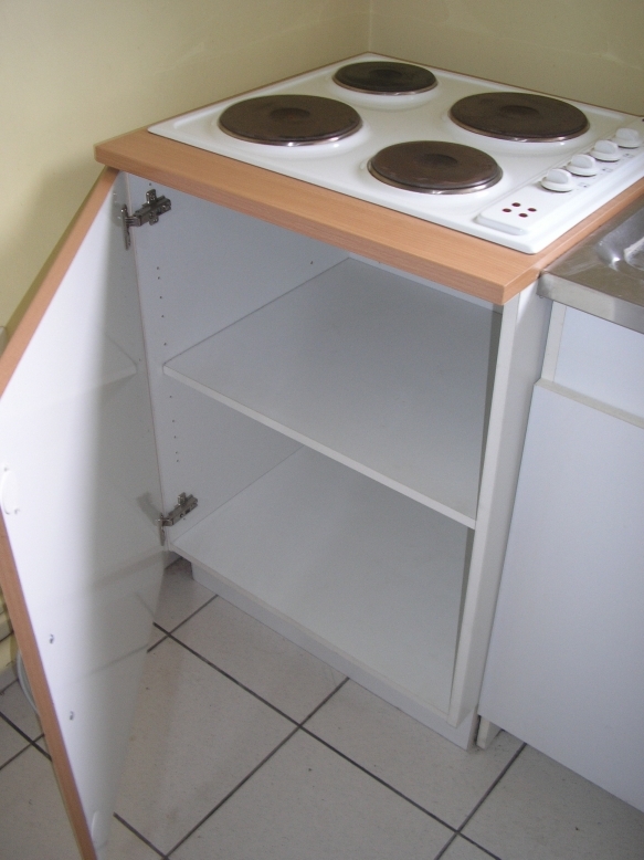 meuble bas cuisine pour plaque cuisson