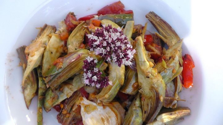 pasta mit artischocken aus der dose