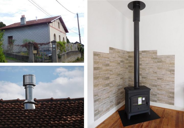 distance meuble poele a bois