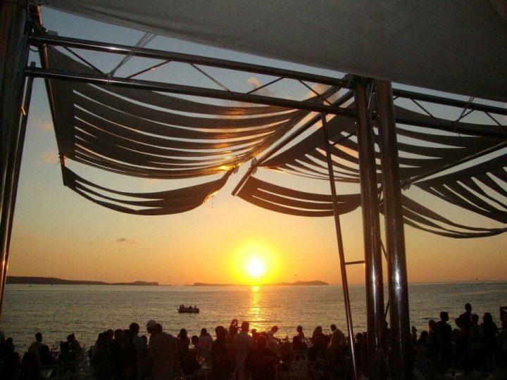 cafe del mar ibiza sonnenuntergang