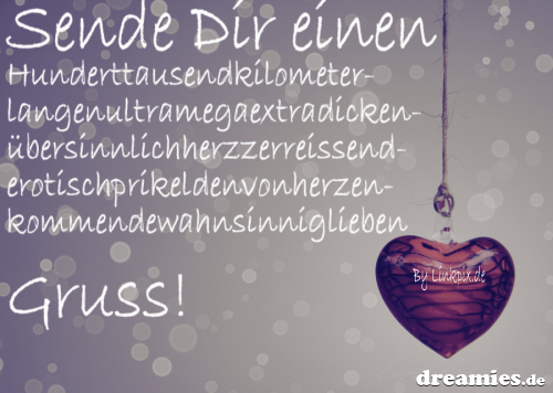 liebesgrüße aus der ferne