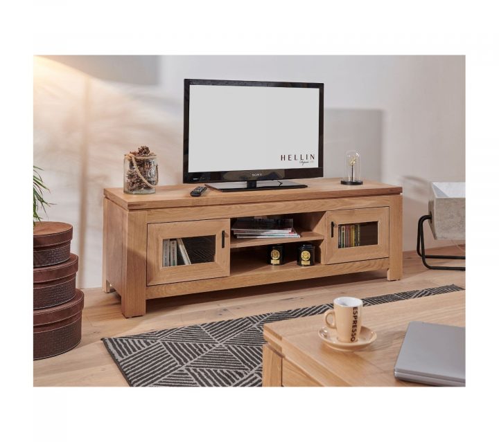 meuble tv chene clair massif meuble tv chene clair massif