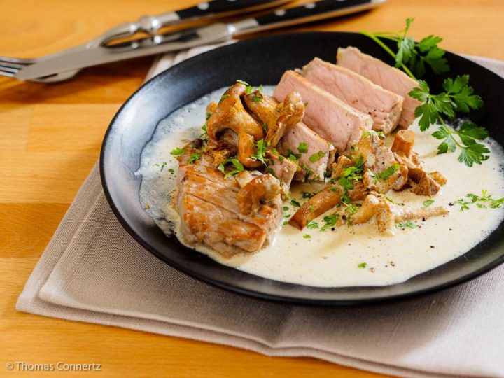 kalbsrückensteak in der pfanne kalbsrückensteak in der pfanne