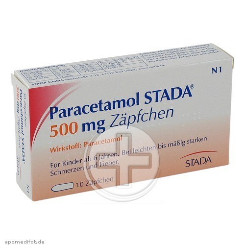 paracetamol zäpfchen baby 75mg
