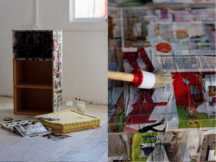 coller papier peint sur meuble coller papier peint sur meuble