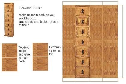 meubles miniatures à imprimer