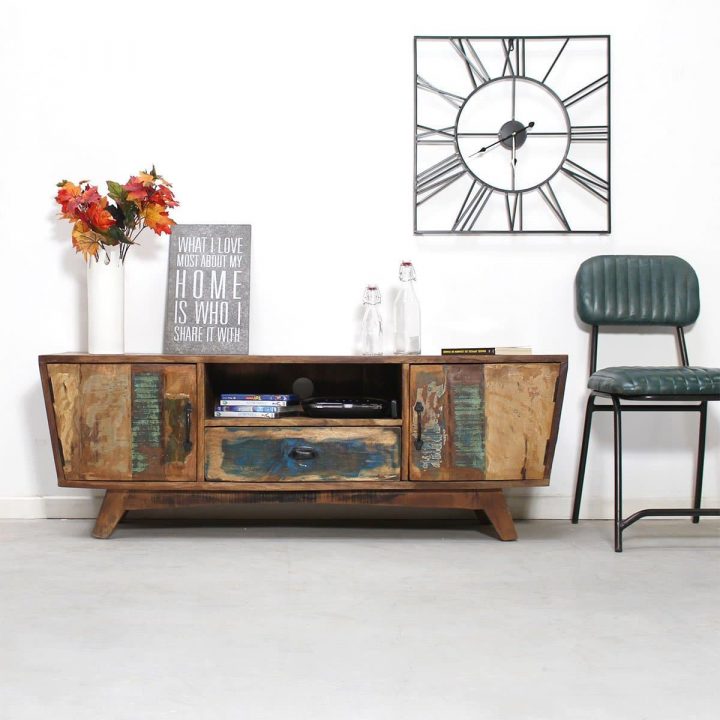 meuble tv retro vintage