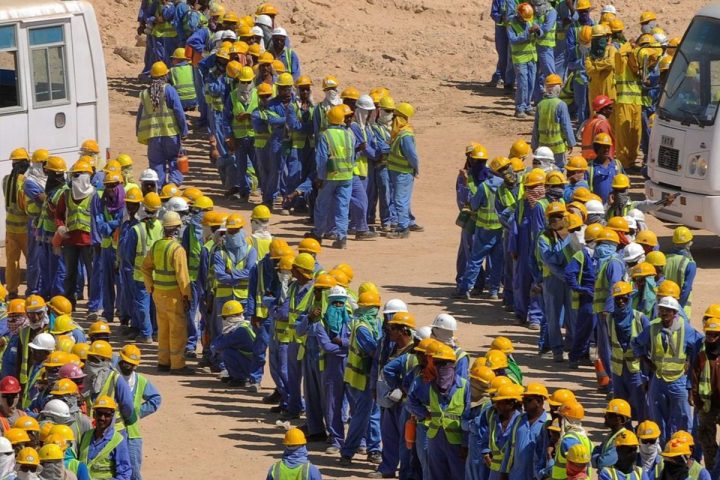 coupe du monde qatar ouvriers