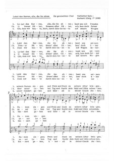 lied lobe den herren