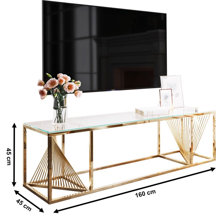 meuble tv verre et métal meuble tv verre et métal