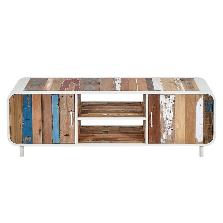 meuble tv industriel 160 cm