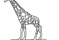 giraffe zum ausmalen giraffe zum ausmalen