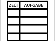 tagesplan zum ausdrucken