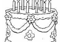 tortenstück malvorlage