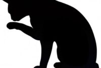 katze silhouette zum ausdrucken katze silhouette zum ausdrucken