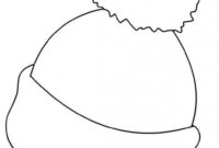 mütze ausmalbild mütze ausmalbild