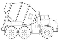 betonmischer ausmalbilder betonmischer ausmalbilder
