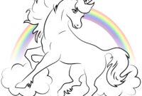 ausmalbild einhorn prinzessin