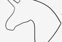 einhorn horn vorlage zum ausdrucken