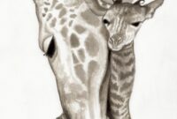 giraffe zeichnung einfach