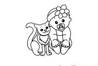 katzenbaby ausmalbilder katzenbaby ausmalbilder