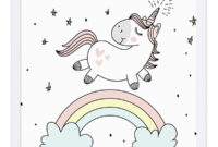 regenbogen einhorn ausmalbild regenbogen einhorn ausmalbild