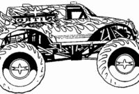 monstertruck malvorlage monstertruck malvorlage