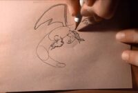 drachen zeichnungen einfach