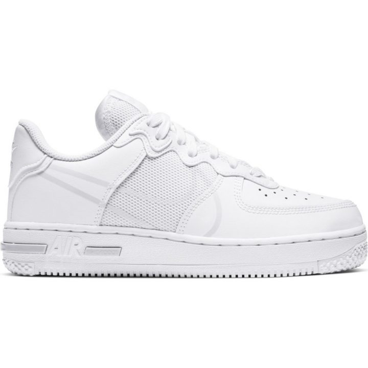 air force 1 react white/pure platinum