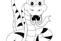 schlange ausmalbilder