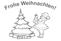 weihnachtsmotive zum ausmalen