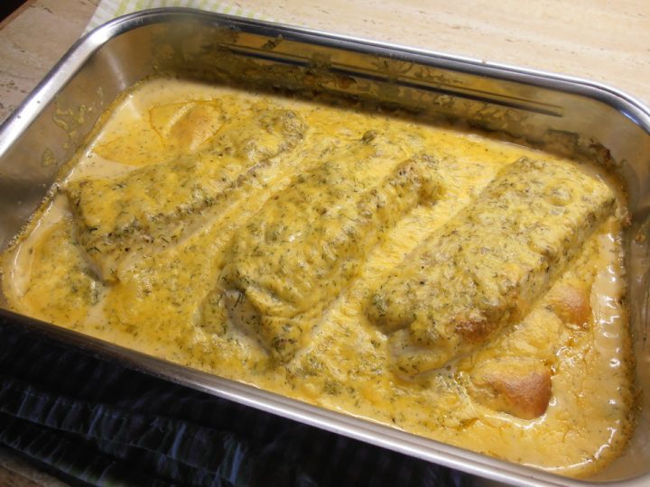 lachs-sahne gratin mit gemüse lachs-sahne gratin mit gemüse