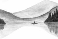 schöne landschaft zeichnen schöne landschaft zeichnen